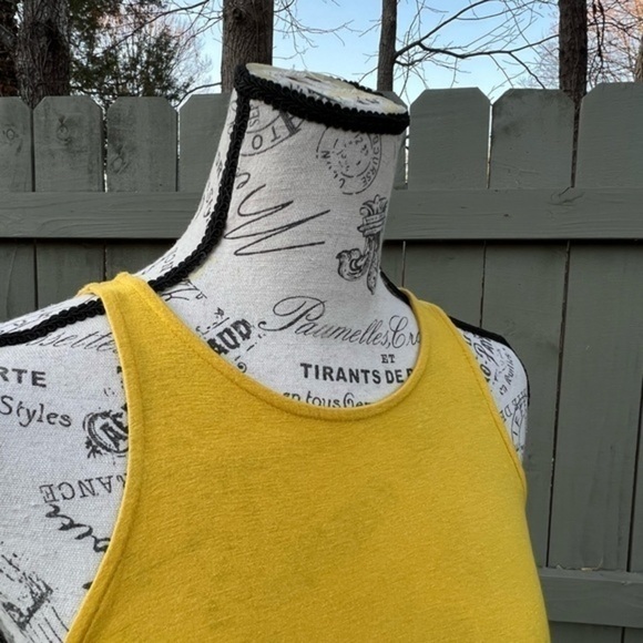 Lulu's Sunny Yellow Mini Dress/ Tunic Top - Picture 3 of 9